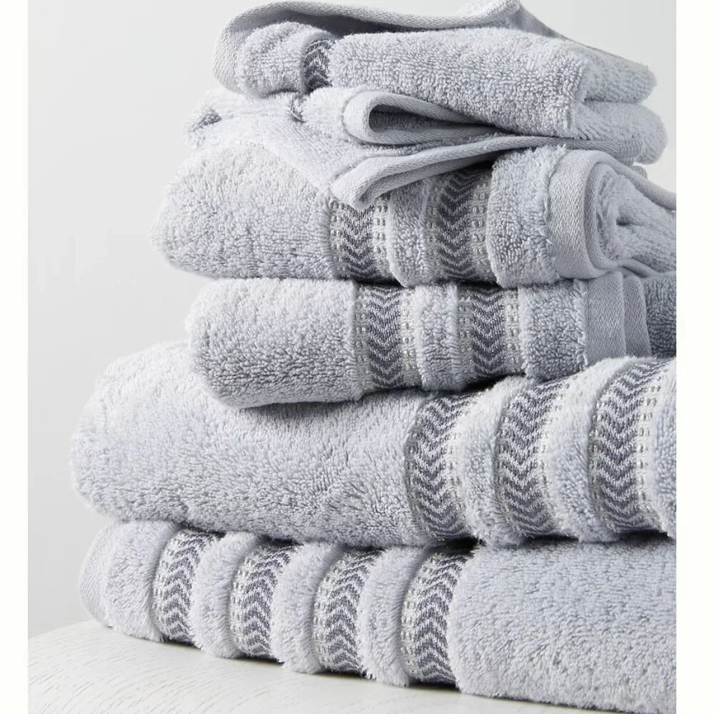 Anthropologie Oeko-Tex Certified Eco-friendly Luxurious Cotton Hand Towels NWT
